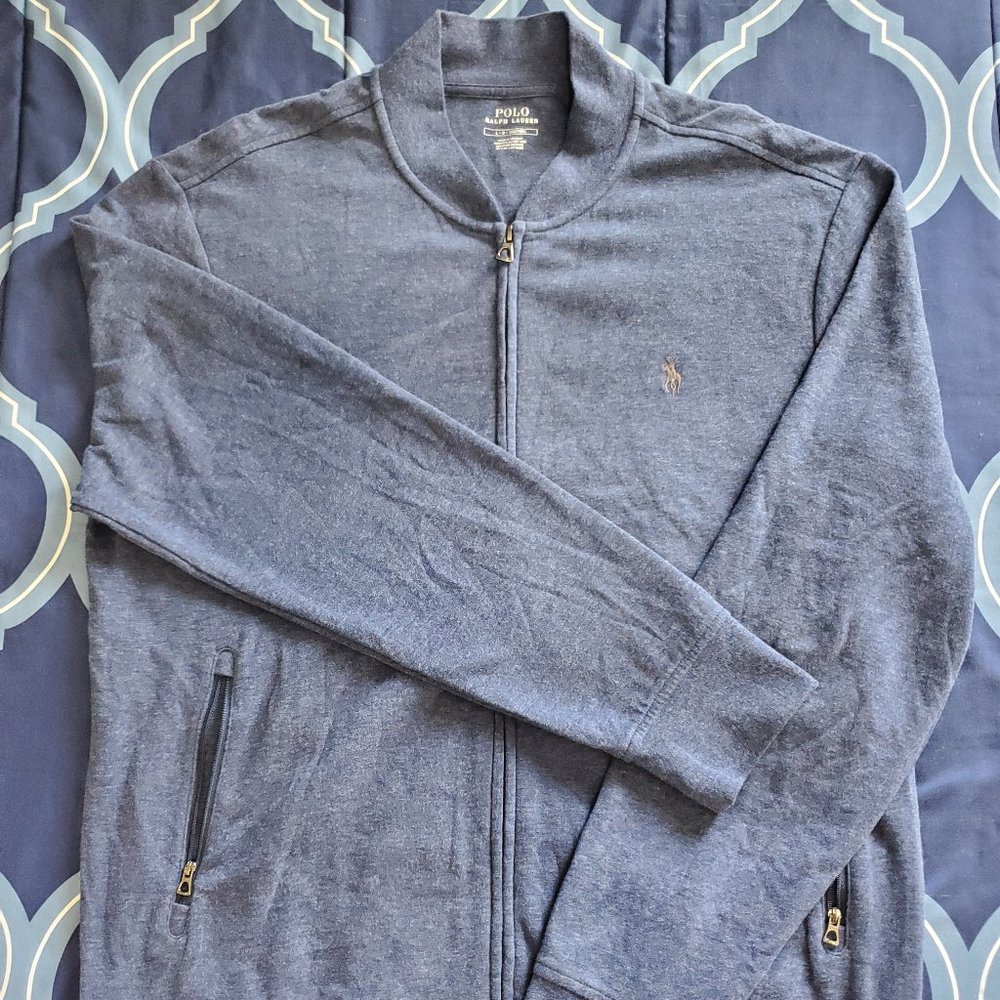Men's Large Polo Ralph Lauren Gray Jacket